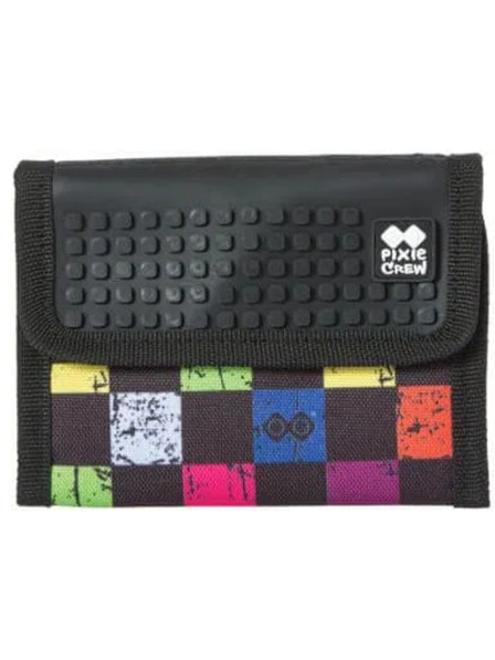 PIXIE CREW PIXIE CREW ustvarjalna večbarvna kockasta denarnica