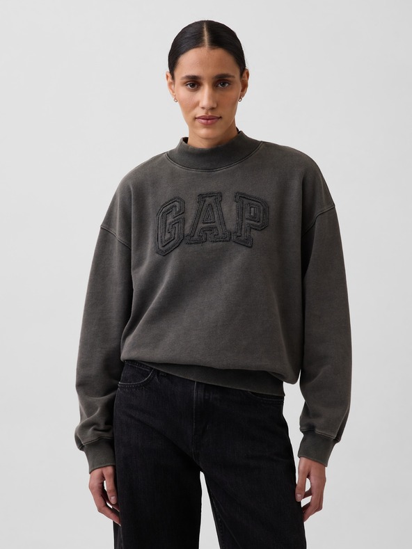 GAP Oversize mikina z logotipom Heavyweight GAP