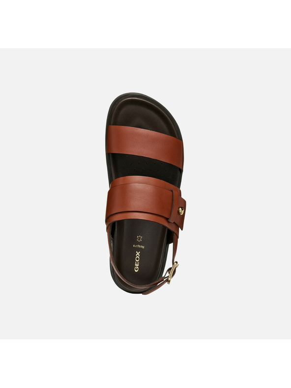 Geox Opečnati ženski sandali Geox Adelash