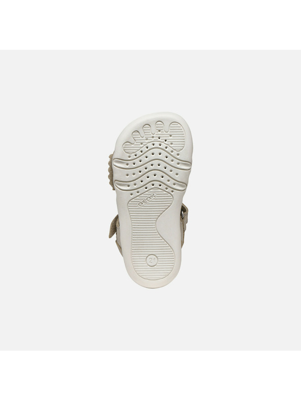 Geox Bež barefoot sandali za deklice Geox Sandal Steppieup