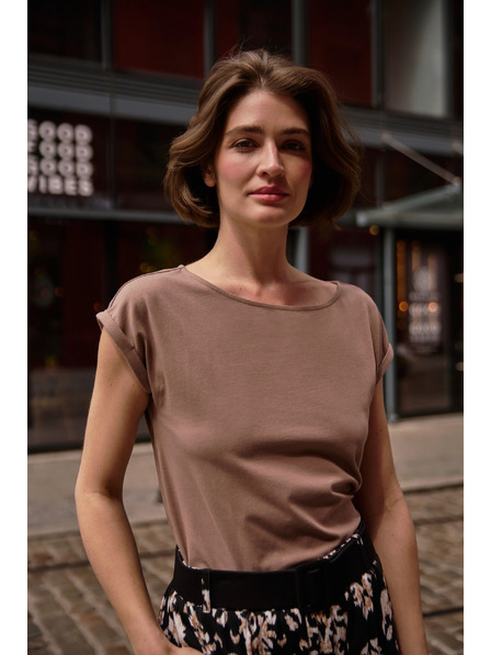 Moodo Svetlo rjavi top Moodo