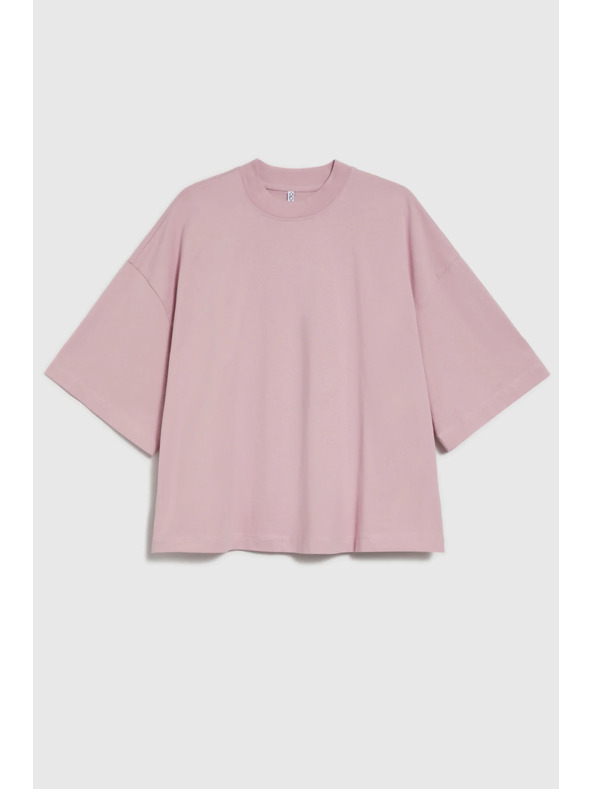 Moodo Rožnati ohlapni top Moodo