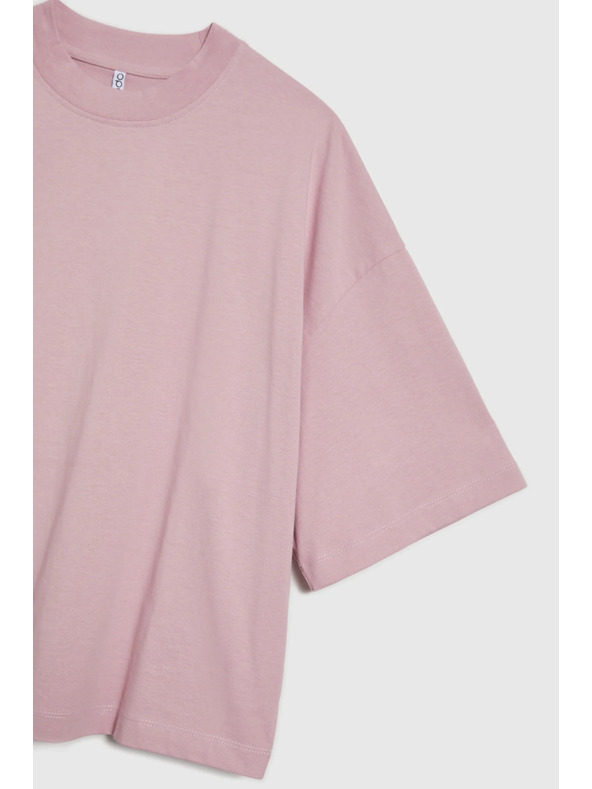 Moodo Rožnati ohlapni top Moodo