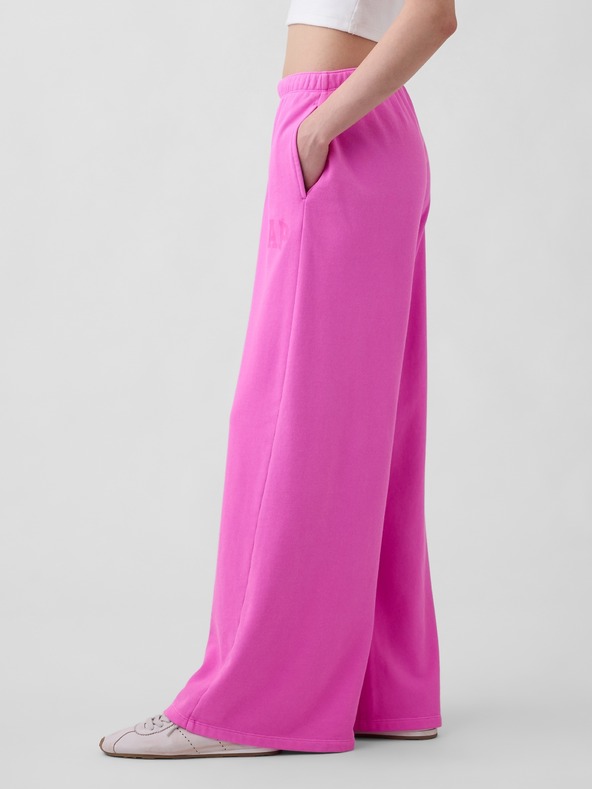 GAP Trenirka z logom Wide-Leg GAP