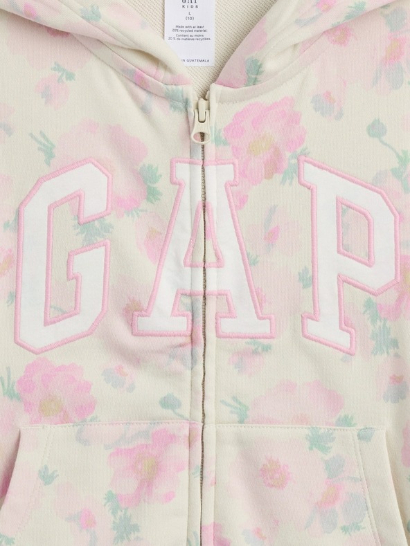 GAP Otroška jopica z zadrgo in logom GAP