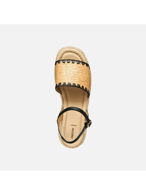 Geox Črni ženski sandali Geox Alemeria