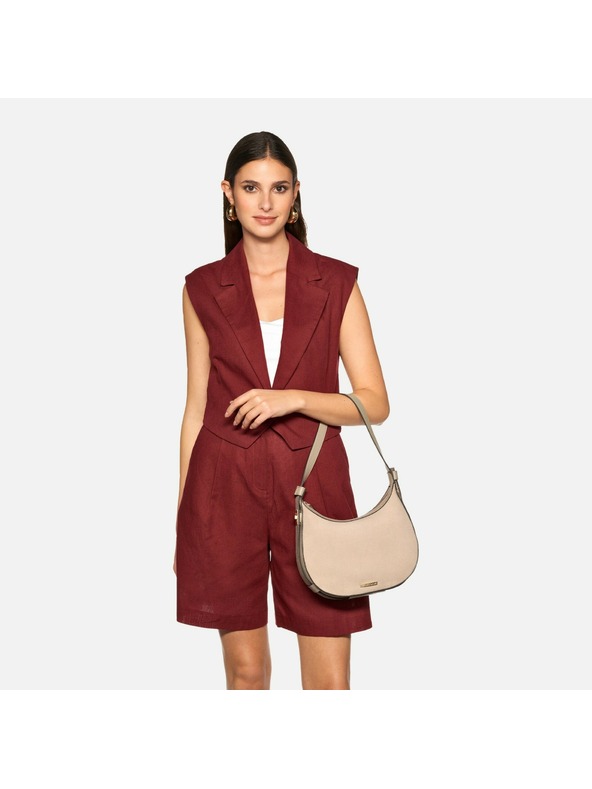 Geox Bež ženska torbica Geox Maryemy