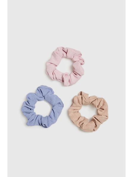Moodo Komplet treh elastik za lase v pastelnih barvah Moodo