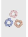 Moodo Komplet treh elastik za lase v pastelnih barvah Moodo