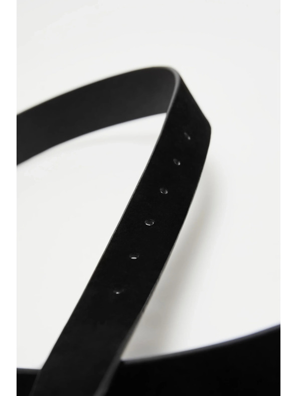 Moodo Gladek črn pas Moodo