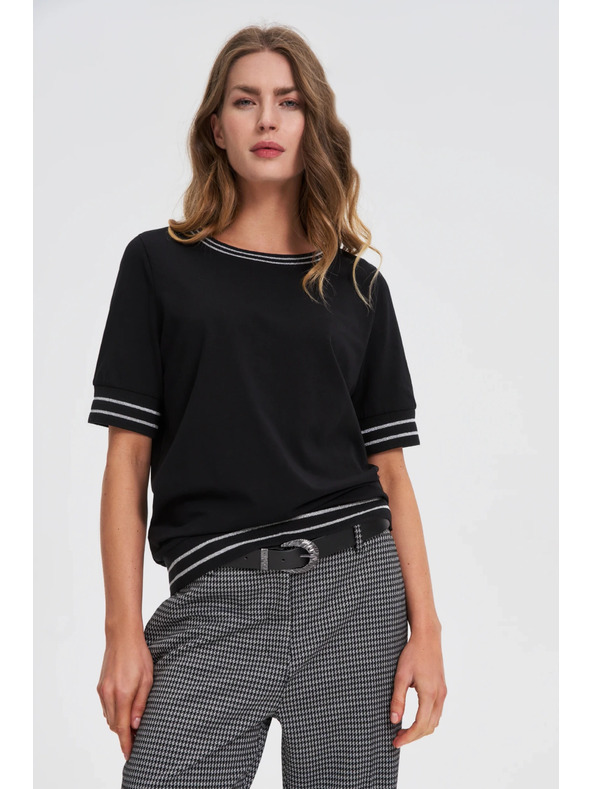 Moodo Pas s sponko v srebrni barvi Moodo