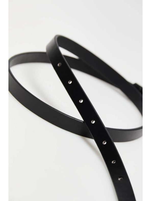 Moodo Pas s sponko v zlati barvi črne barve Moodo