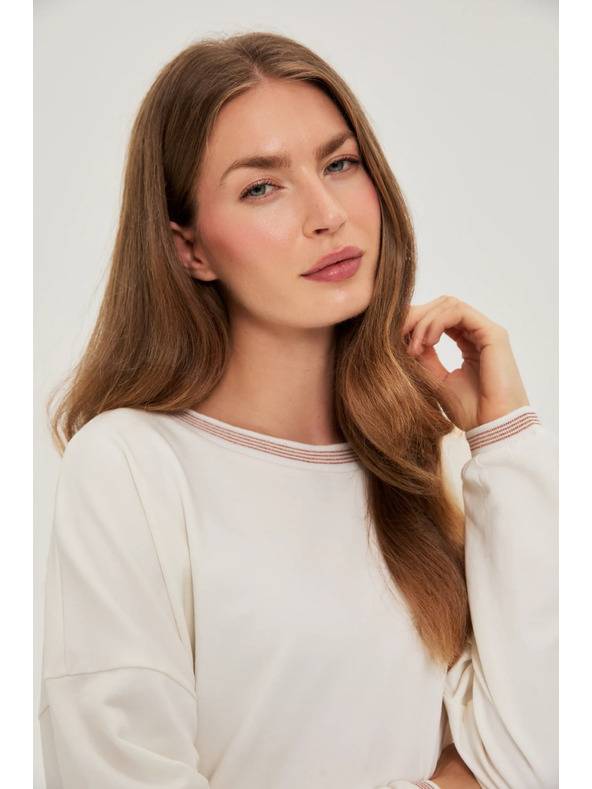 Moodo Bombažna jopica bež Moodo
