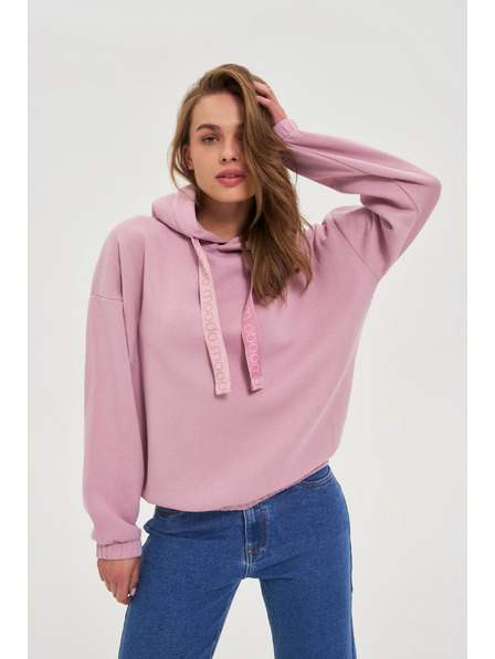 Moodo Hoodie with Hood Pink Moodo