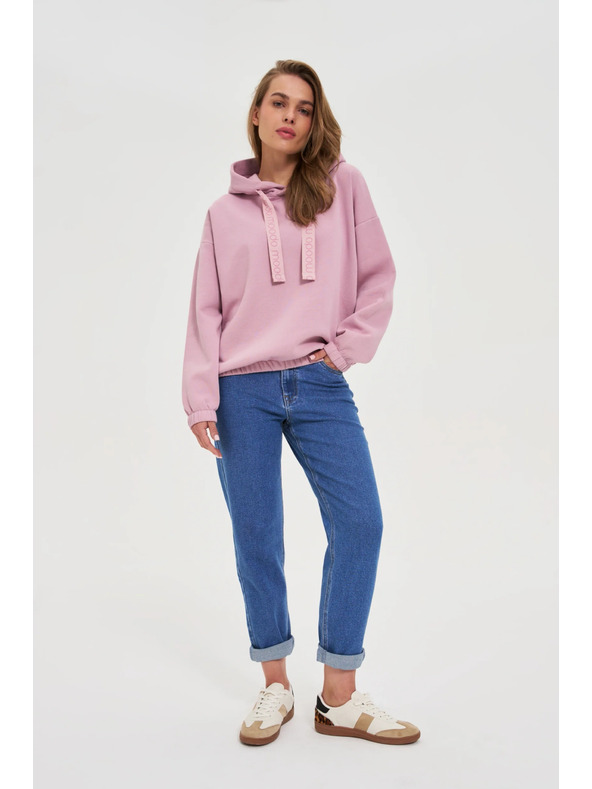 Moodo Jopica s kapuco rožnata Moodo