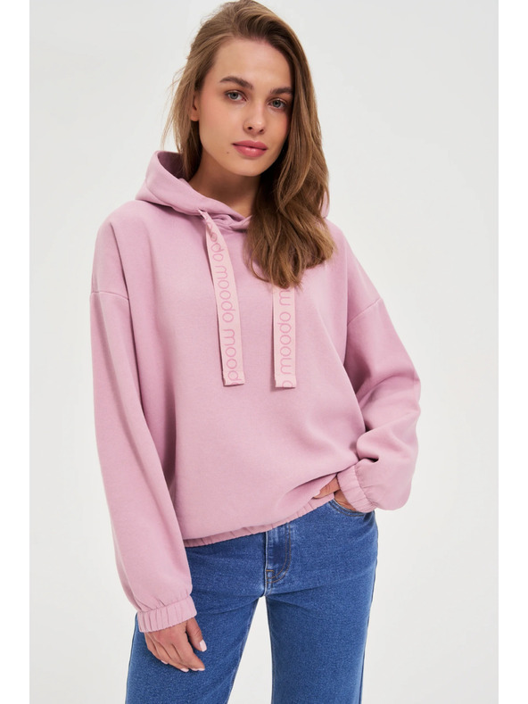 Moodo Jopica s kapuco rožnata Moodo
