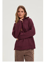 Moodo Jopica s kapuco vinsko rdeča Moodo