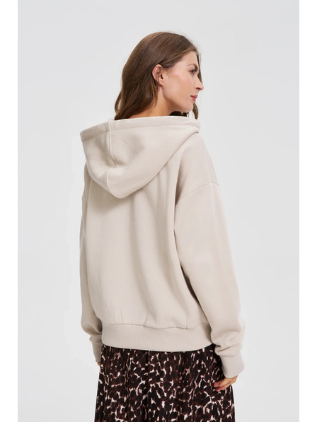 Moodo Jopica s kapuco bež Moodo
