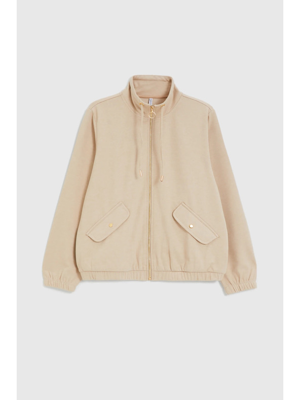 Moodo Jopica na zadrgo bež Moodo