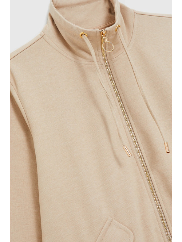 Moodo Jopica na zadrgo bež Moodo