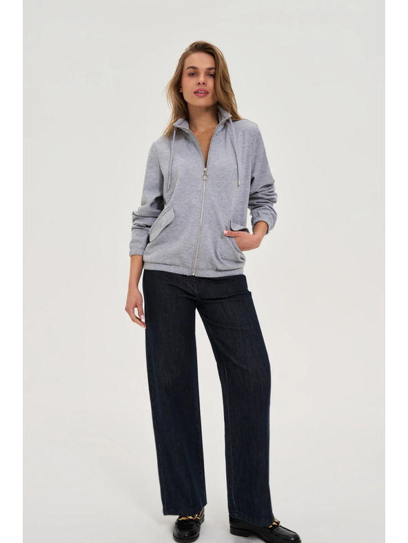 Moodo Jopica na zadrgo siva Moodo