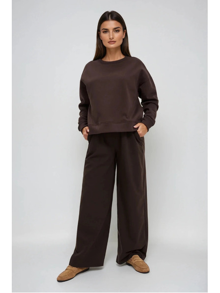 Moodo Oversize jopica rjava Moodo