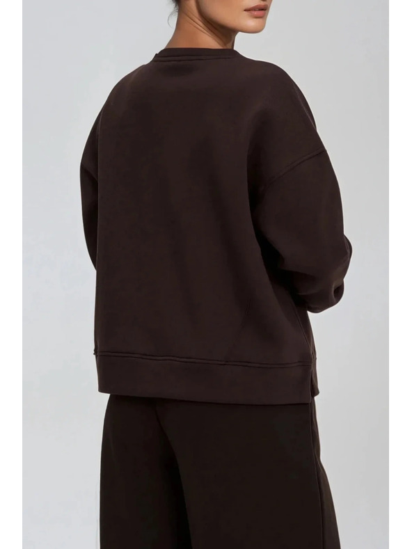 Moodo Oversize jopica rjava Moodo