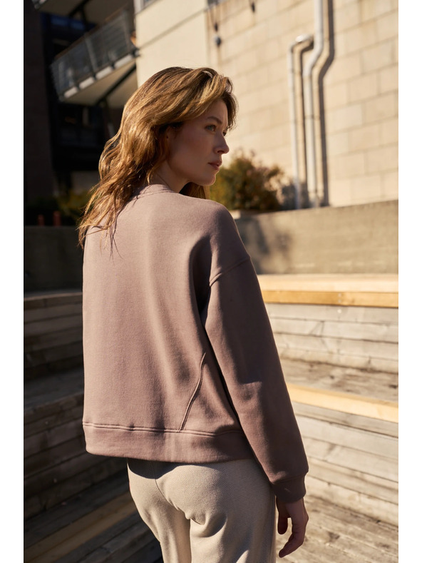 Moodo Oversize jopica bež Moodo