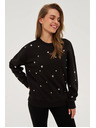 Moodo Bluza z jetki črna Moodo