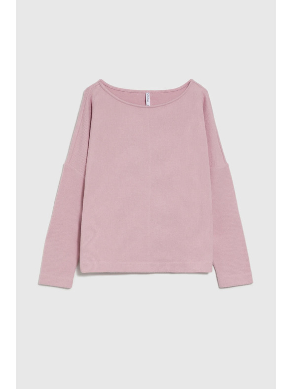 Moodo Gladka rožnata jopica Moodo