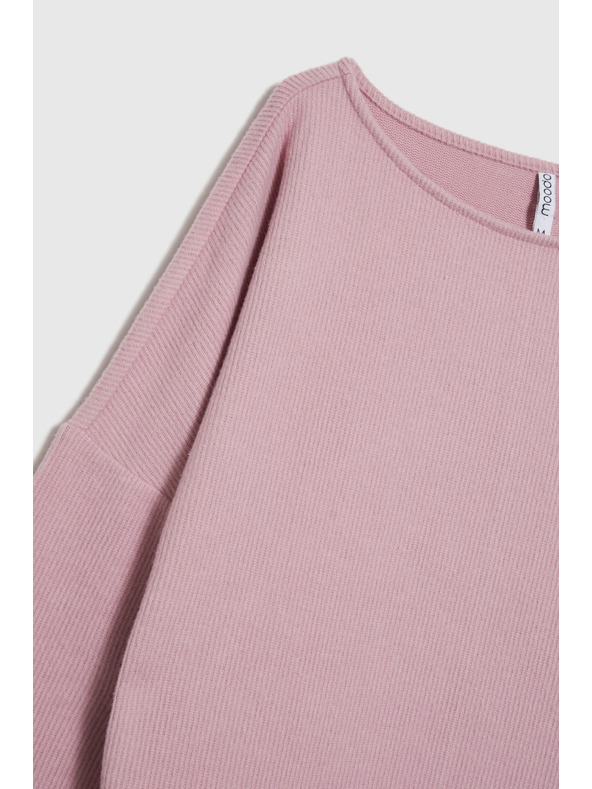 Moodo Gladka rožnata jopica Moodo