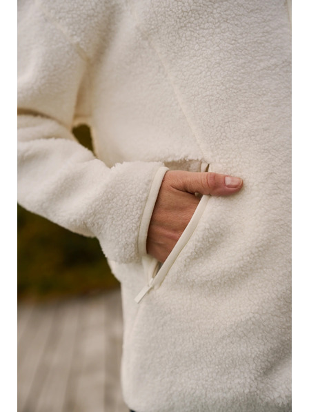 Moodo Zapenjiva bluza bež Moodo