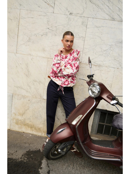 Moodo Cvetlična jopica rožnata Moodo