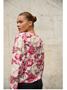 Moodo Cvetlična jopica rožnata Moodo