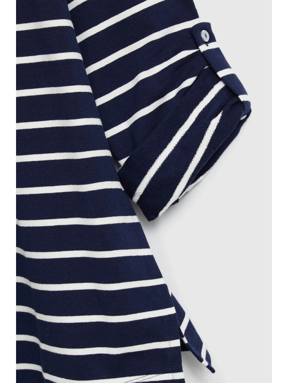 Moodo Prugasta jopica temno modra Moodo