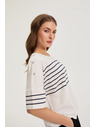 Moodo Prugasta jopica bela Moodo