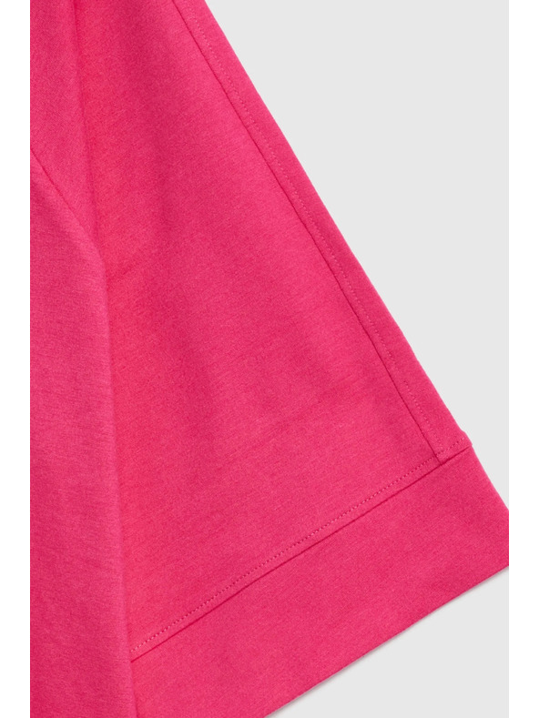 Moodo Pulover s kratkimi in širokimi rokavi fuksija Moodo