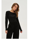 Moodo Bluza s pasjedicami črna Moodo