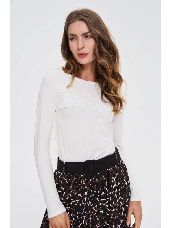 Moodo Bluza s pasjedicami bela Moodo