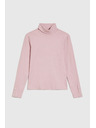 Moodo Bombažni pulover rožnat Moodo