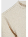 Moodo Bež bluza z ovratnikom Moodo