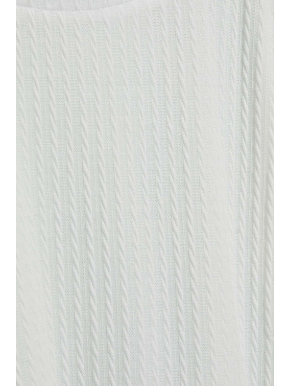 Moodo Top iz strukturirane tkanine bisernega sijaja Moodo