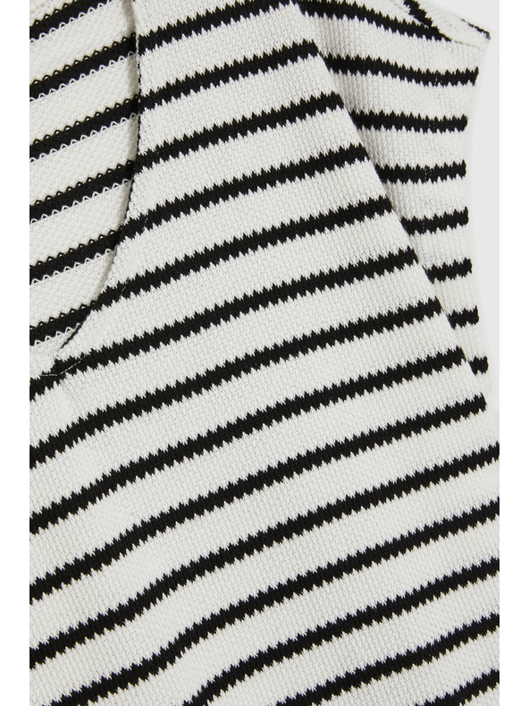 Moodo Prugasta bela bluza Moodo