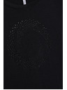 Moodo Črna bluza z žepi Moodo