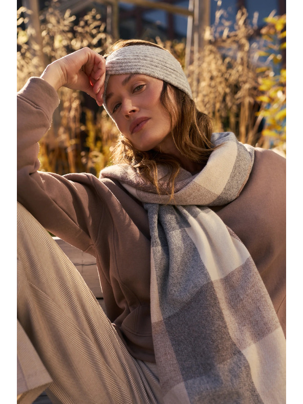 Moodo Pletena siva trak Moodo