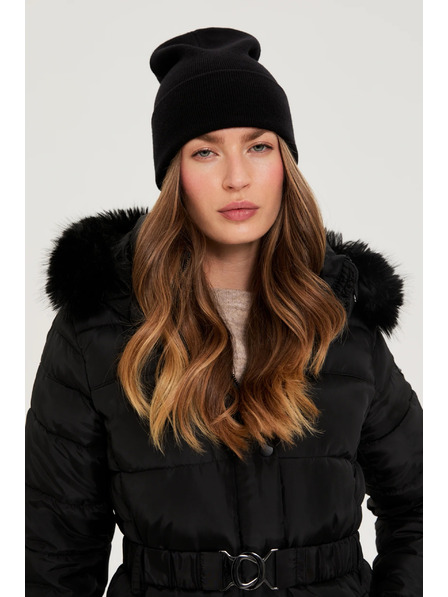 Moodo Zimska črna kapa Moodo