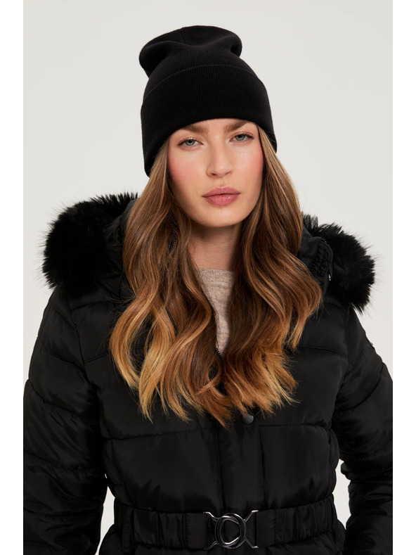 Moodo Zimska črna kapa Moodo