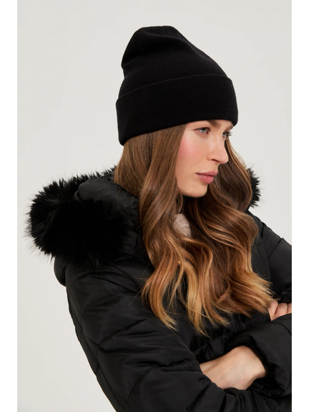 Moodo Zimska črna kapa Moodo