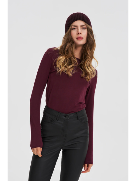 Moodo Kapa vinsko rdeče barve Moodo