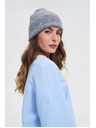 Moodo Kapa z volno sive barve Moodo